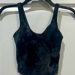 Lululemon Athletica Black Crop Top